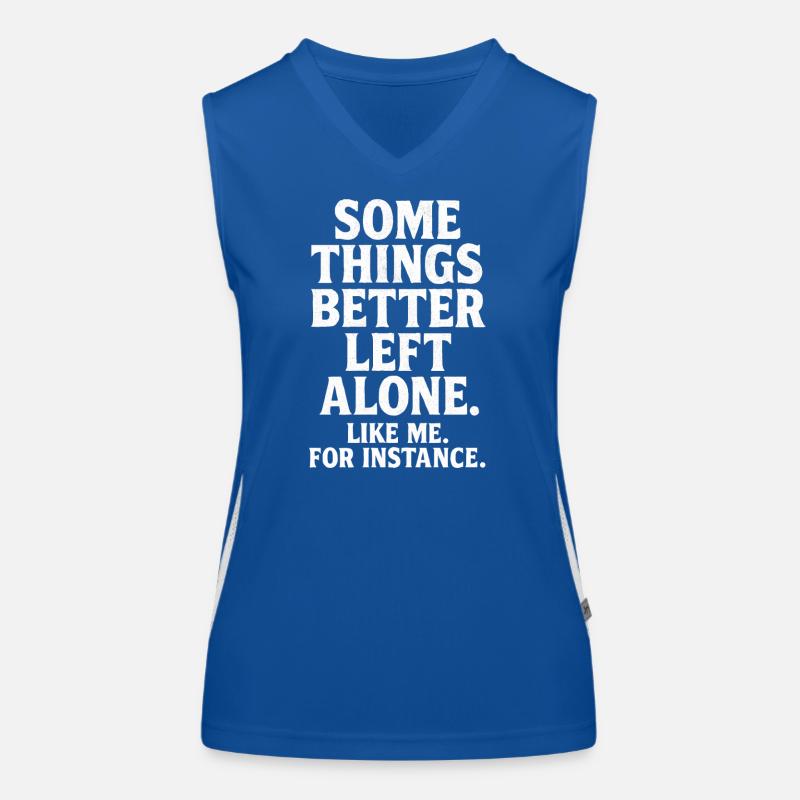 Lustiger Spruch Introvertierte Nerds Geschenkidee Funktionelles Kontrast-Tank Top für Frauen