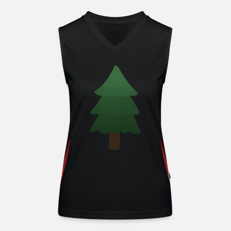 Pine Tree Women's Functional Contrast Tank Top