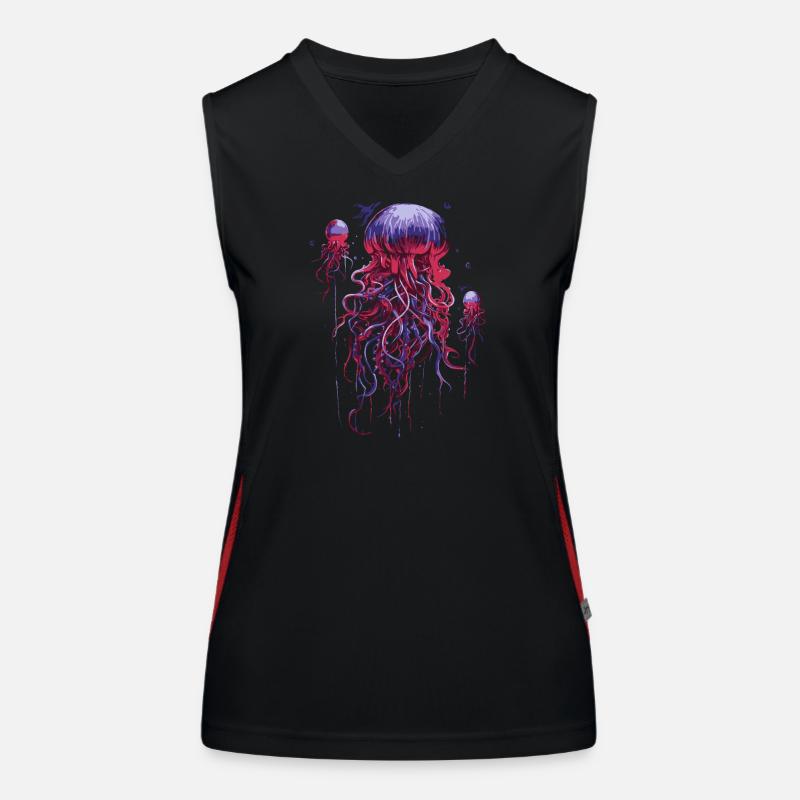 Méduse Débardeur respirant contrasté Femme