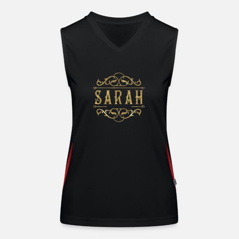 Sarah gold Funktionelles Kontrast-Tank Top für Frauen