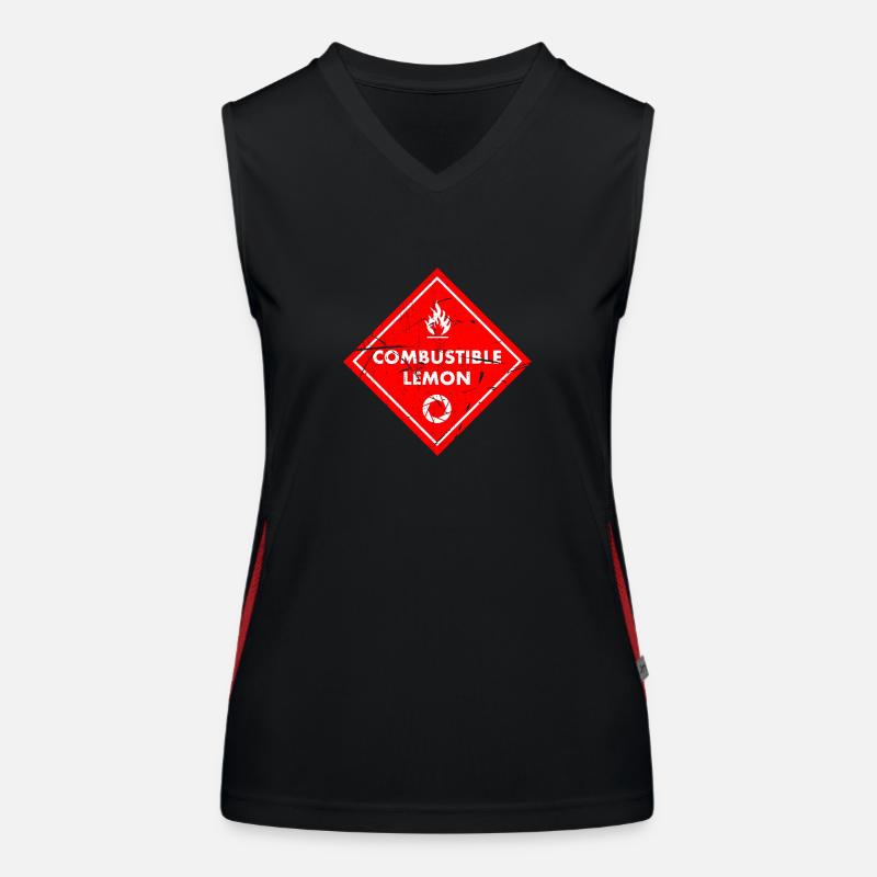 Combustible_lemon Women's Functional Contrast Tank Top