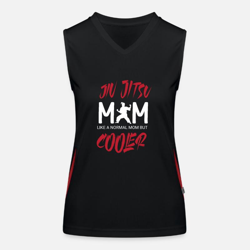 Jiu Jitsu Self Defense Women's Functional Contrast Tank Top