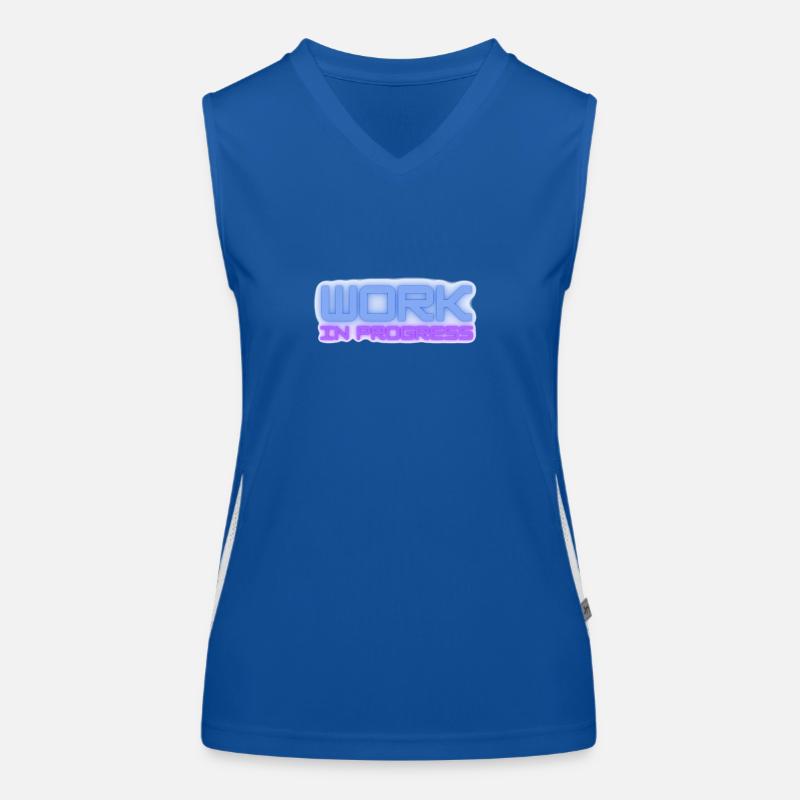 Work in progress Funktionelles Kontrast-Tank Top für Frauen