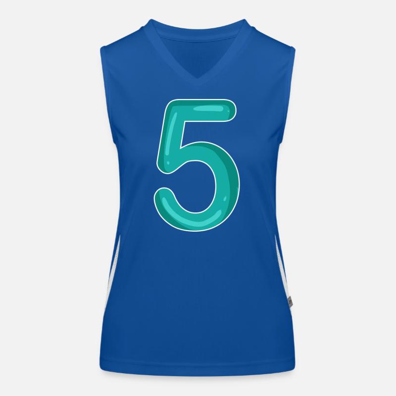 5 Funktionelles Kontrast-Tank Top für Frauen