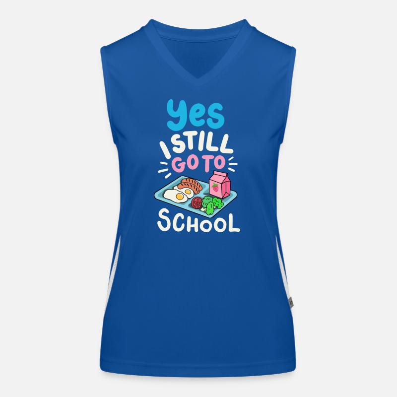 Schule Cafeteria-Crew Funktionelles Kontrast-Tank Top für Frauen