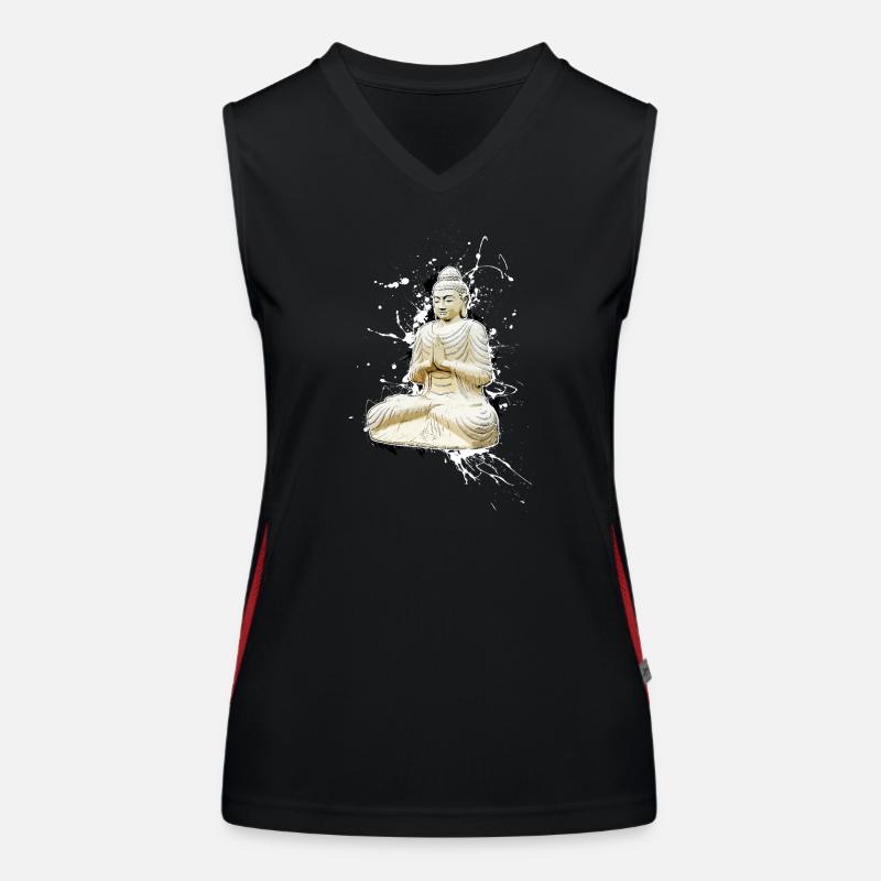 Buddha Women's Functional Contrast Tank Top