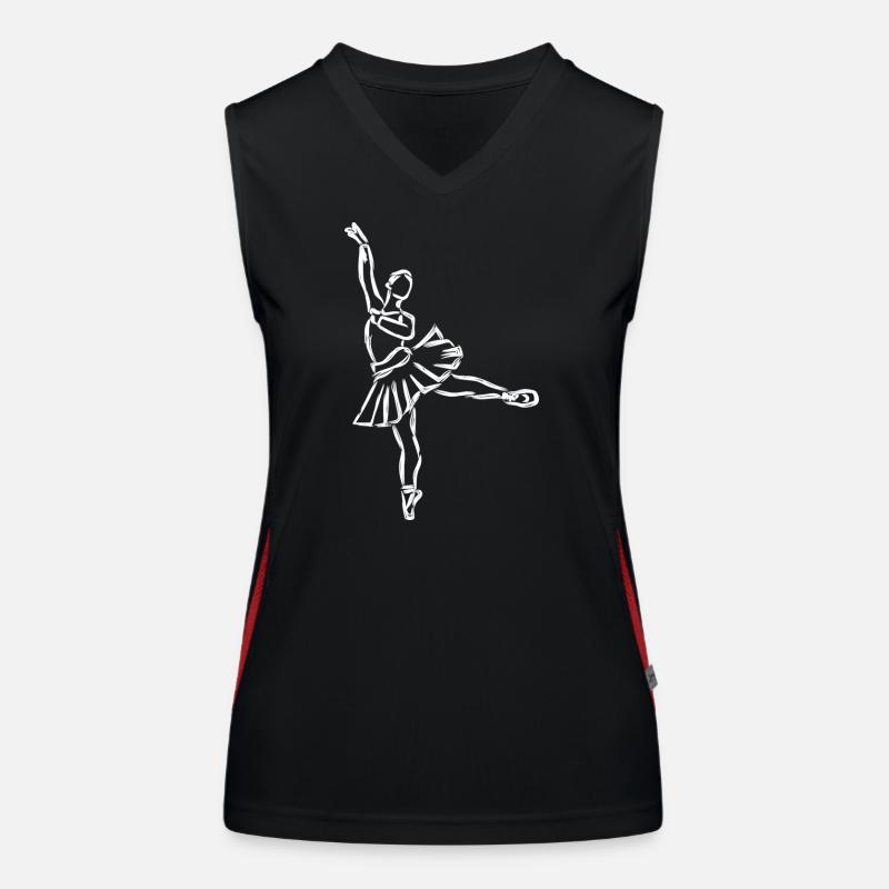 ballerina Women's Functional Contrast Tank Top