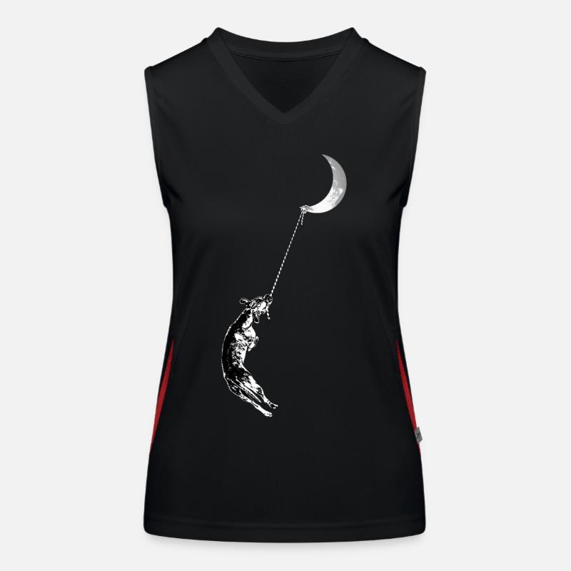 Hang Time Funktionelles Kontrast-Tank Top für Frauen