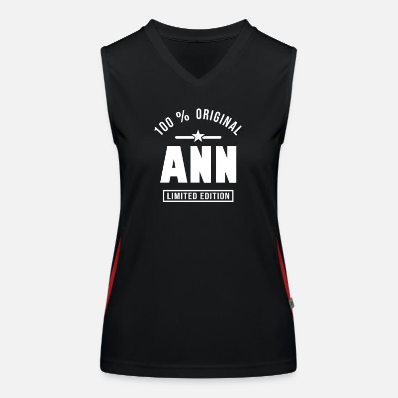 Ann ann Women's Functional Contrast Tank Top