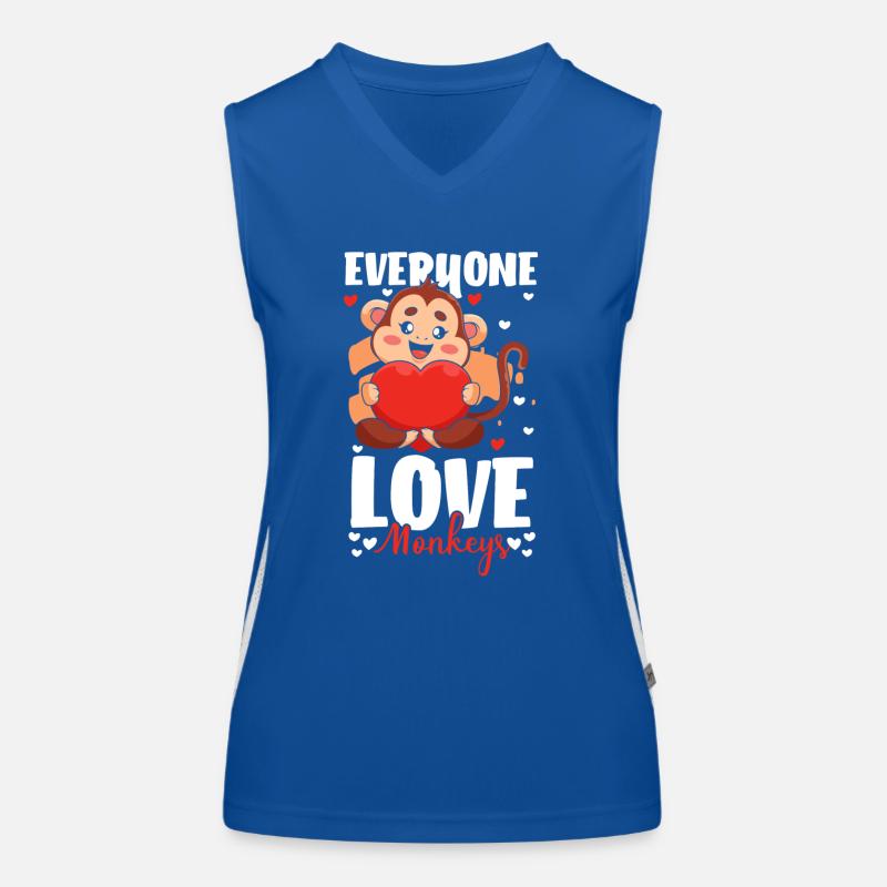 Banane bunt kinder Funktionelles Kontrast-Tank Top für Frauen
