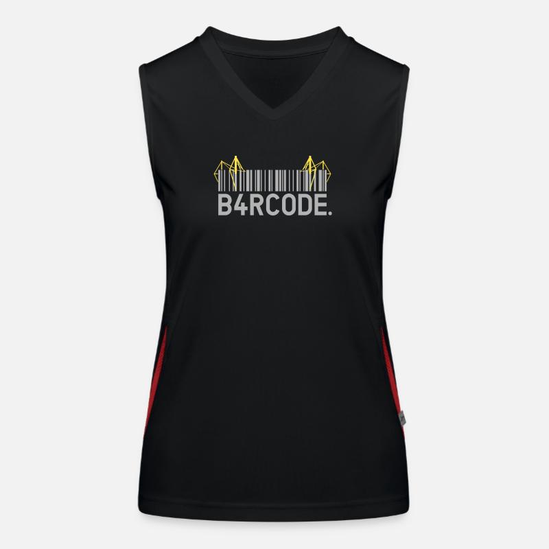 B4RCODE. Dortmund Women's Functional Contrast Tank Top
