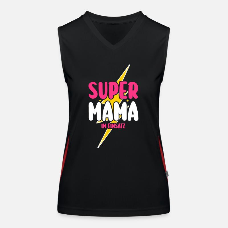 Mutter Muttertag Mama Funktionelles Kontrast-Tank Top für Frauen