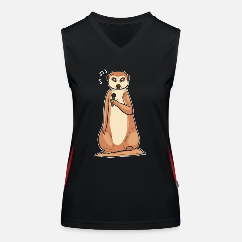 Suricate Débardeur respirant contrasté Femme