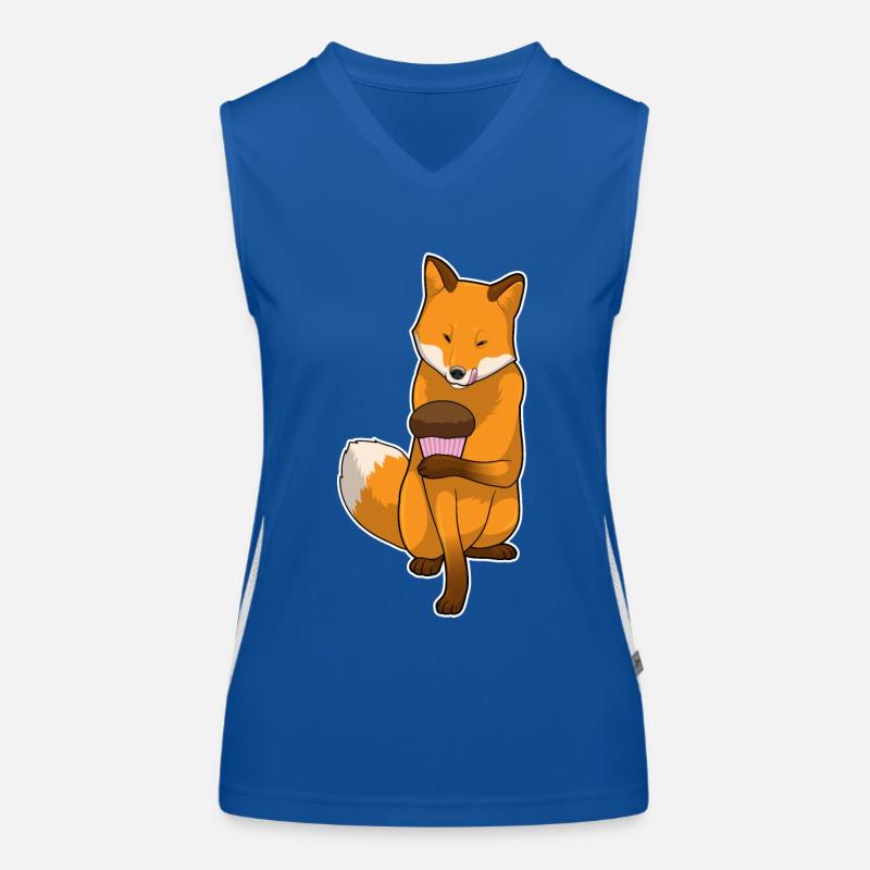 Muffin renard Débardeur respirant contrasté Femme