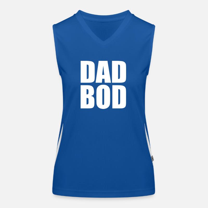 Dad bod Funktionelles Kontrast-Tank Top für Frauen
