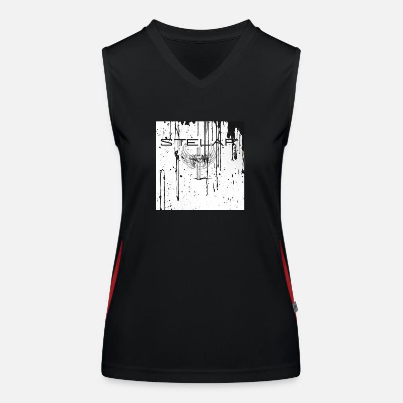 HEIMLICHKEIT Funktionelles Kontrast-Tank Top für Frauen