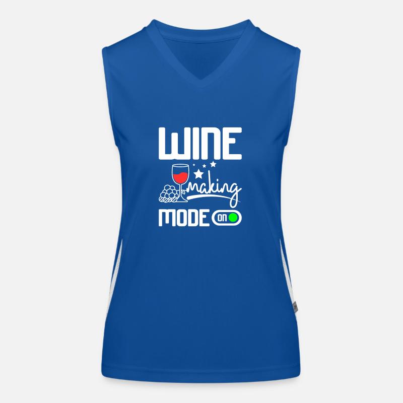 Mode vinification activé Débardeur respirant contrasté Femme