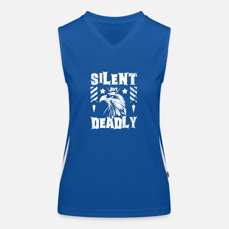 Falconer silent but deadly Funktionelles Kontrast-Tank Top für Frauen