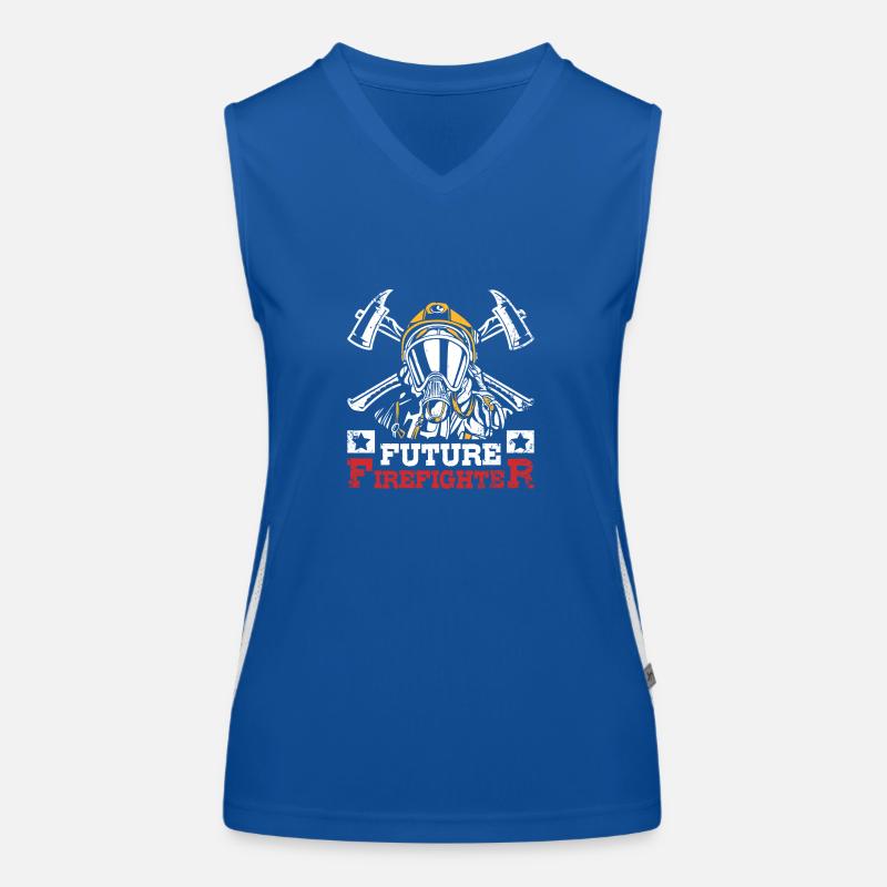 Future firefighter Women's Functional Contrast Tank Top