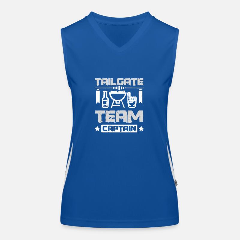 Tailgate team captain Women's Functional Contrast Tank Top