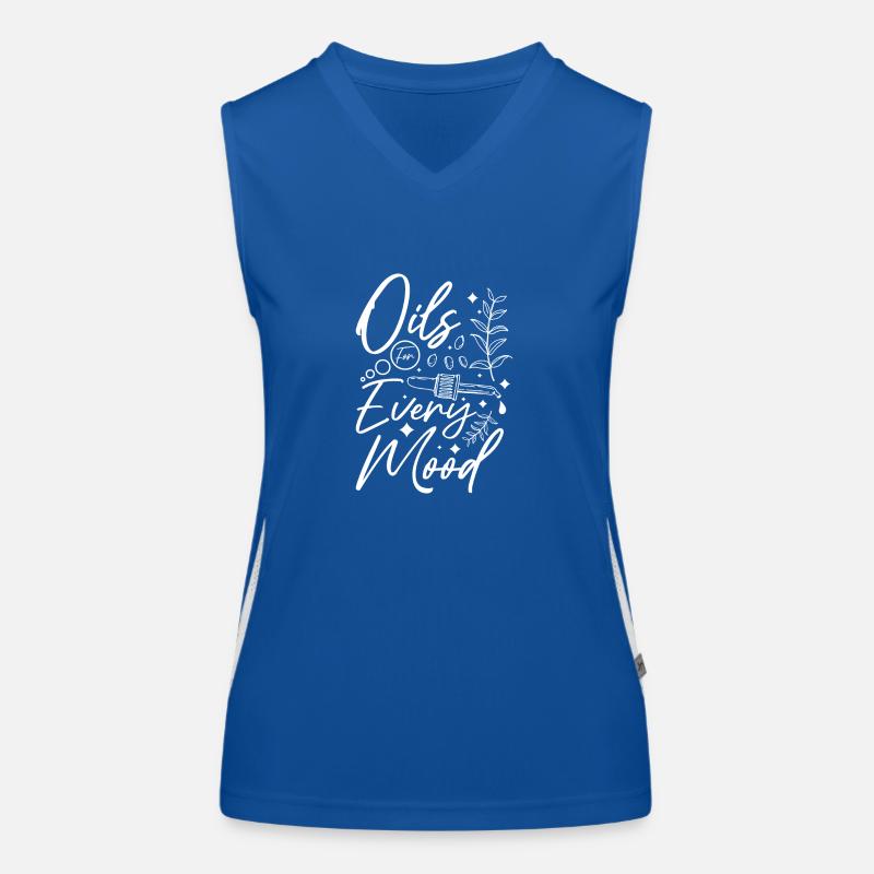 Essential oils for every mood Funktionelles Kontrast-Tank Top für Frauen
