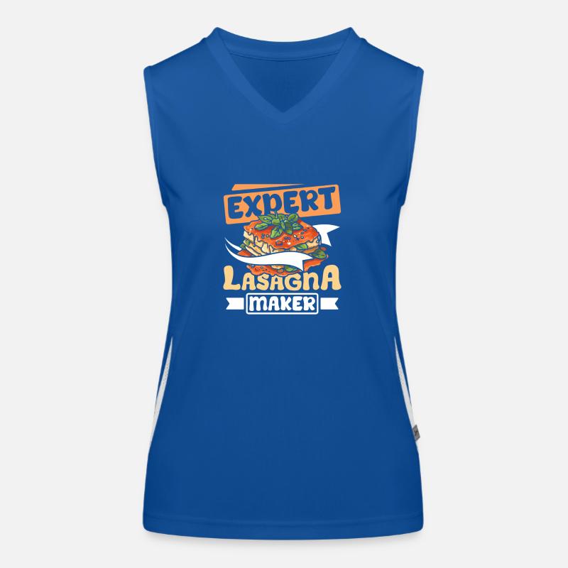 Expert Lasagna maker Women's Functional Contrast Tank Top