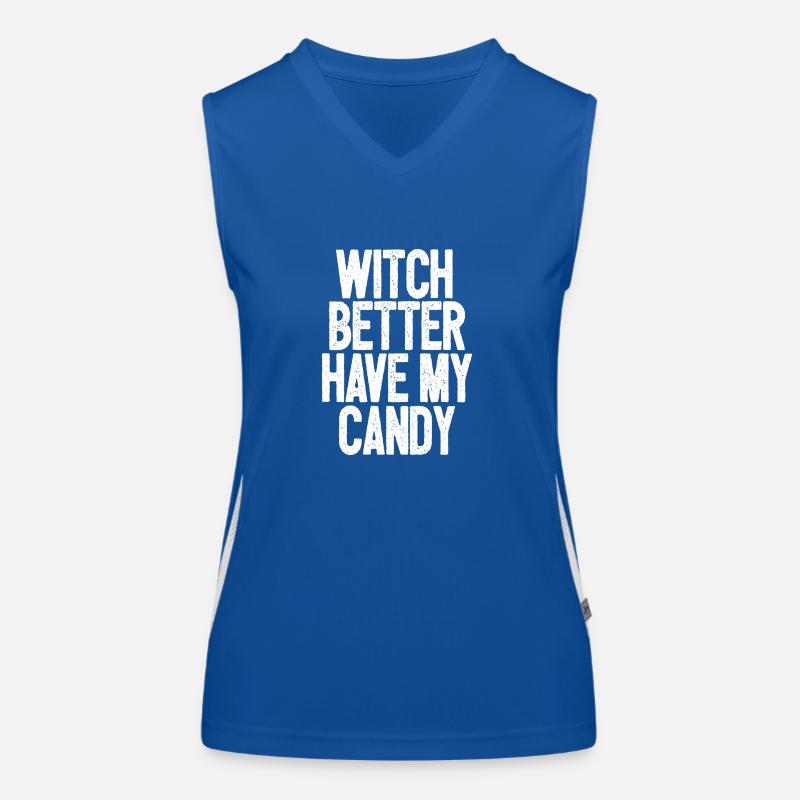 Sweet or Sour Witch Women's Functional Contrast Tank Top