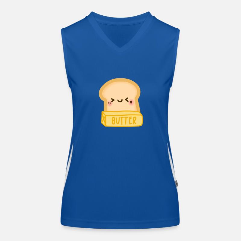 smooth like butter Women's Functional Contrast Tank Top