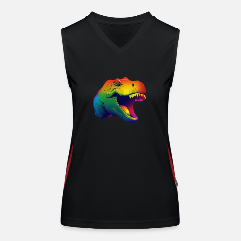 Jurassik Pride Débardeur respirant contrasté Femme