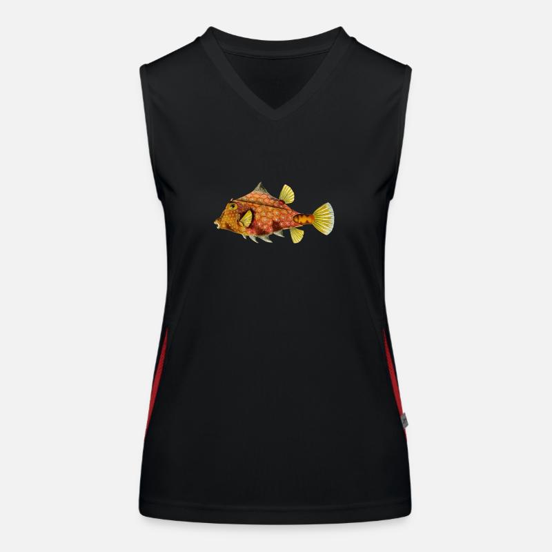 fish Women's Functional Contrast Tank Top