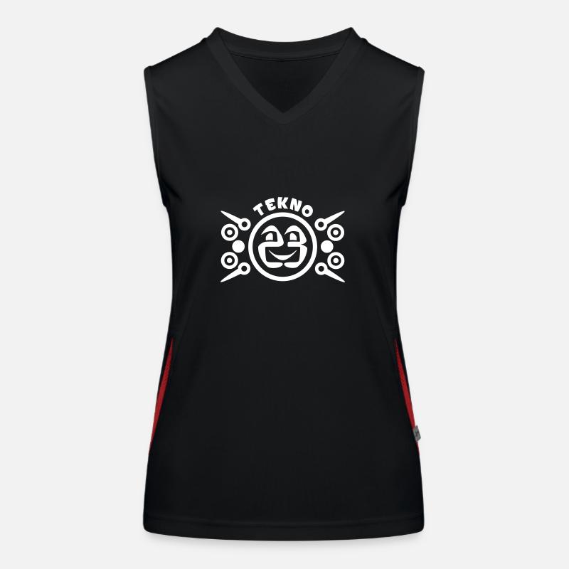Tekno 23 Funktionelles Kontrast-Tank Top für Frauen