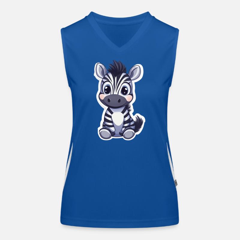 Zebra Women's Functional Contrast Tank Top