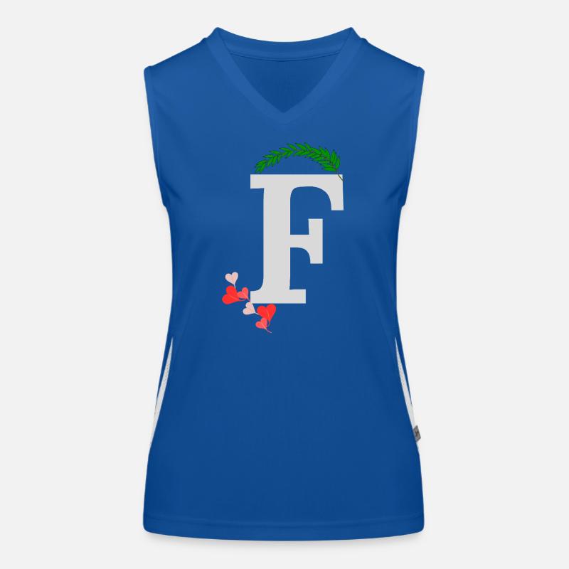 F Débardeur respirant contrasté Femme