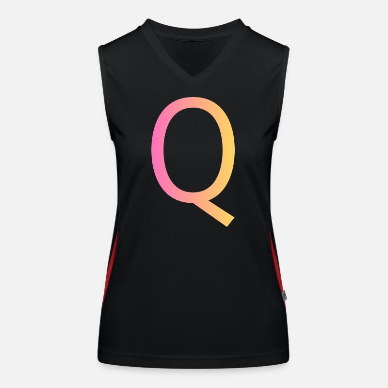 Q Funktionelles Kontrast-Tank Top für Frauen
