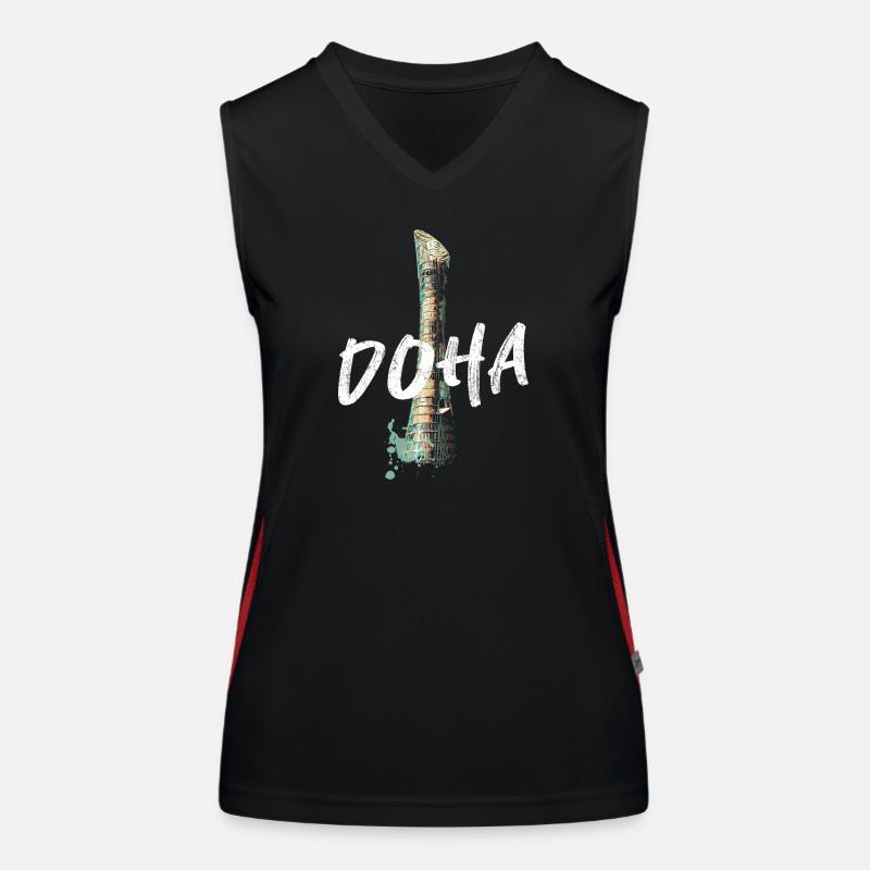Sheikh Khalifa Stadion, Doha Funktionel kontrast tanktop til damer