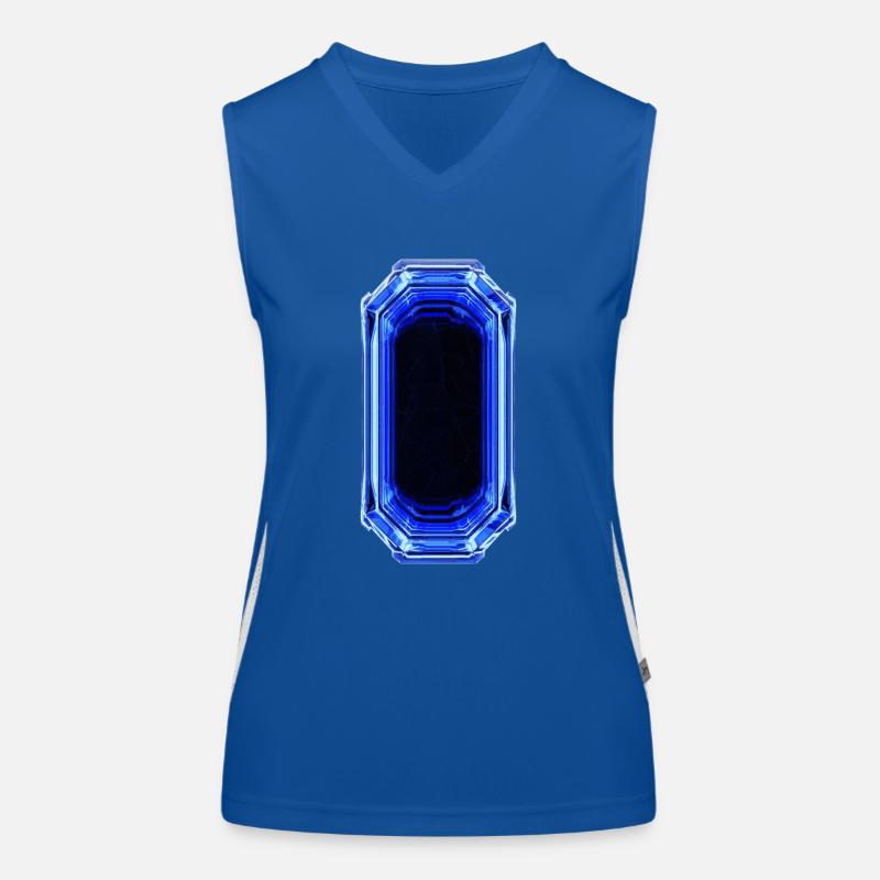 Saphir Débardeur respirant contrasté Femme