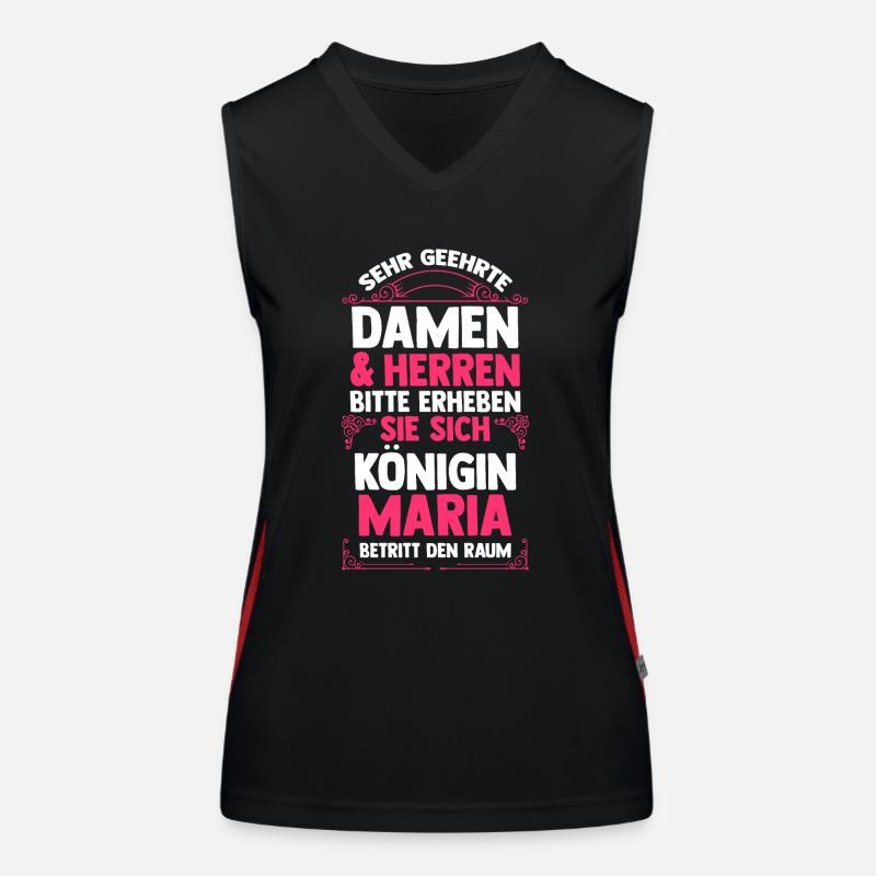 Maria Funktionelles Kontrast-Tank Top für Frauen