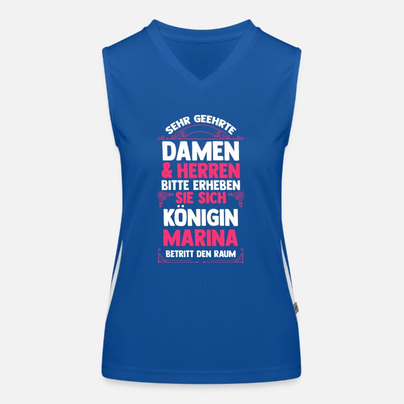 Marina Funktionelles Kontrast-Tank Top für Frauen