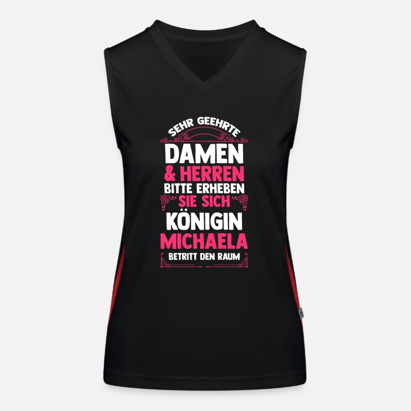 Michaela Funktionelles Kontrast-Tank Top für Frauen