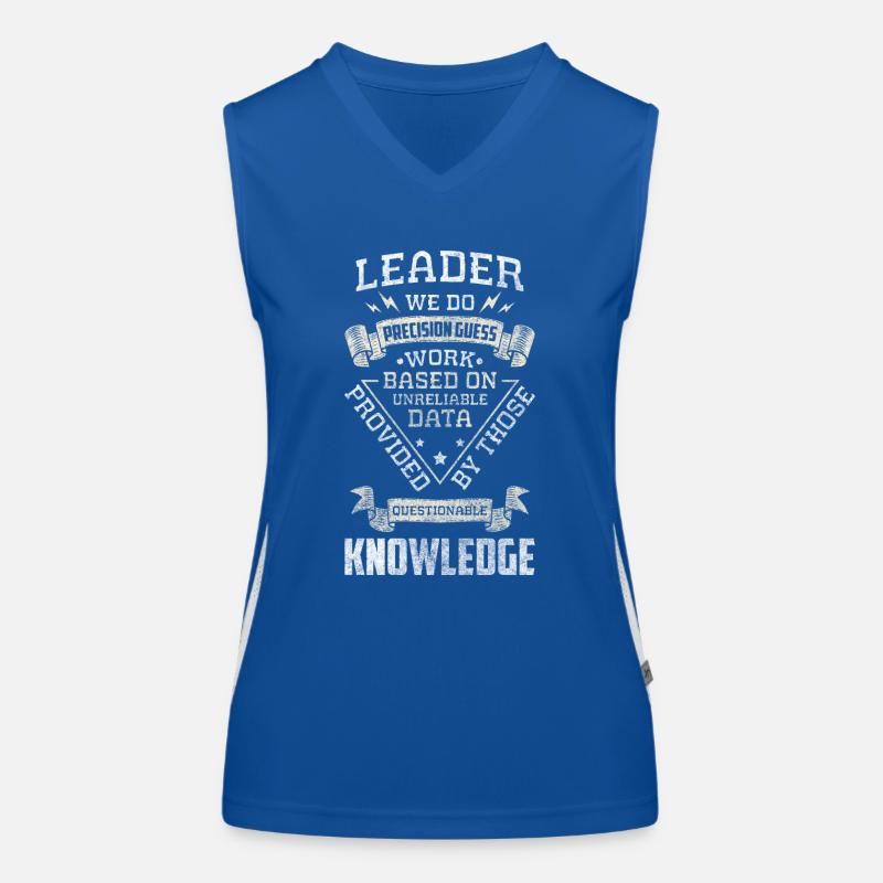 mitarbeiter manager bürohumor Funktionelles Kontrast-Tank Top für Frauen