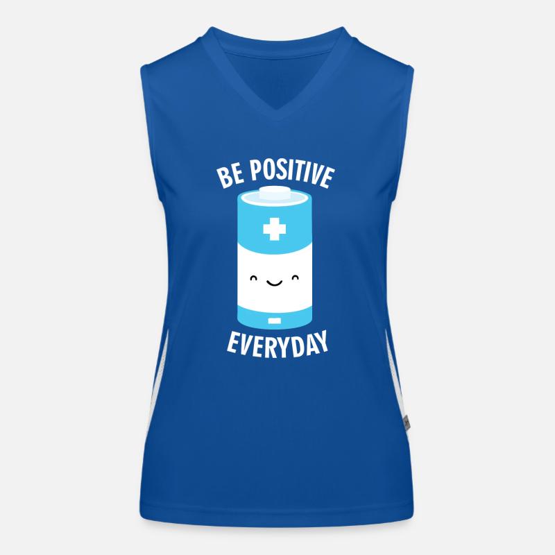 Be positive every day Women's Functional Contrast Tank Top