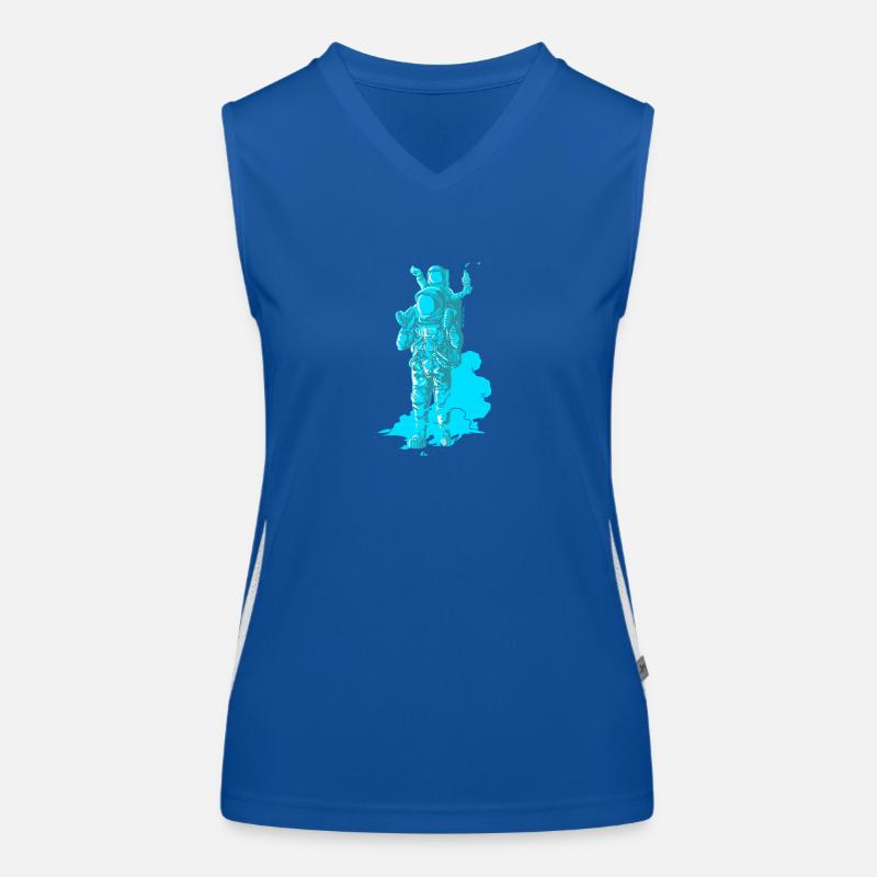 Onwards, Space Dad! Women's Functional Contrast Tank Top
