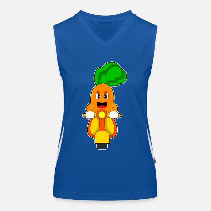 Carotte Scooter Débardeur respirant contrasté Femme