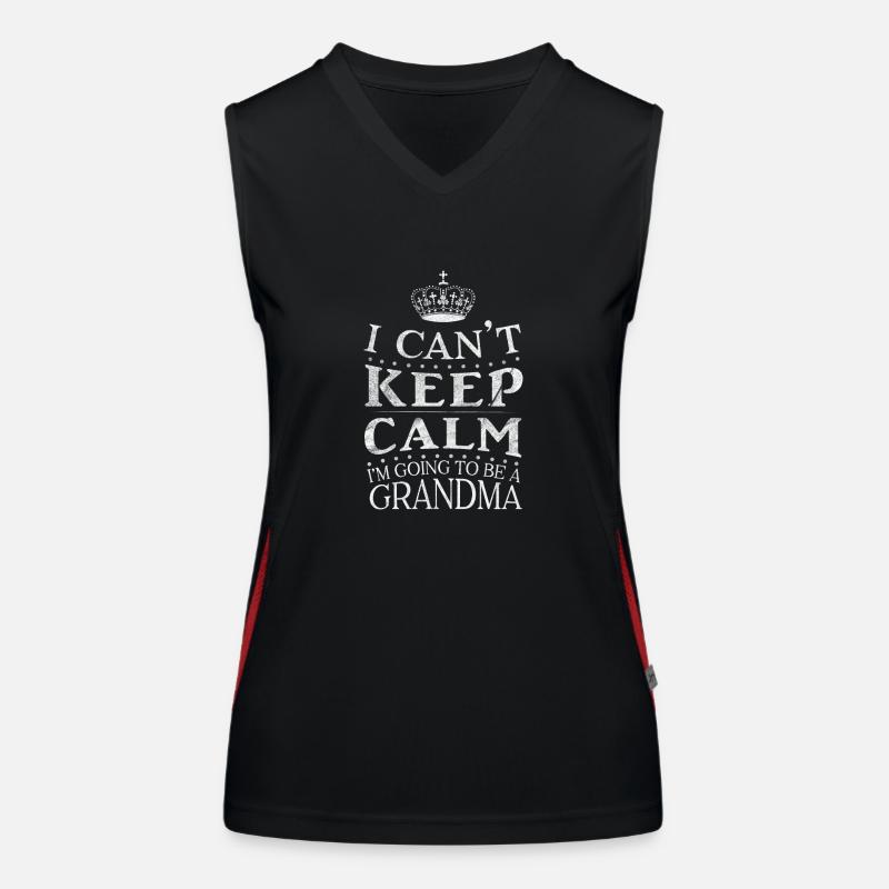 werdende Oma / Schwangerschaft Funktionelles Kontrast-Tank Top für Frauen
