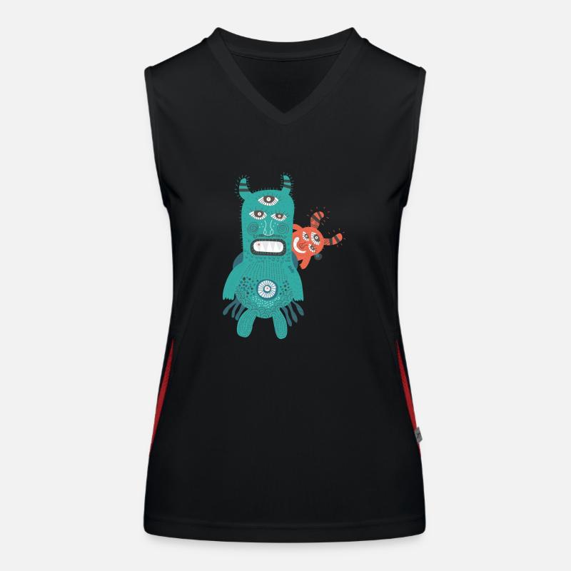 Hallowee n581 Women's Functional Contrast Tank Top