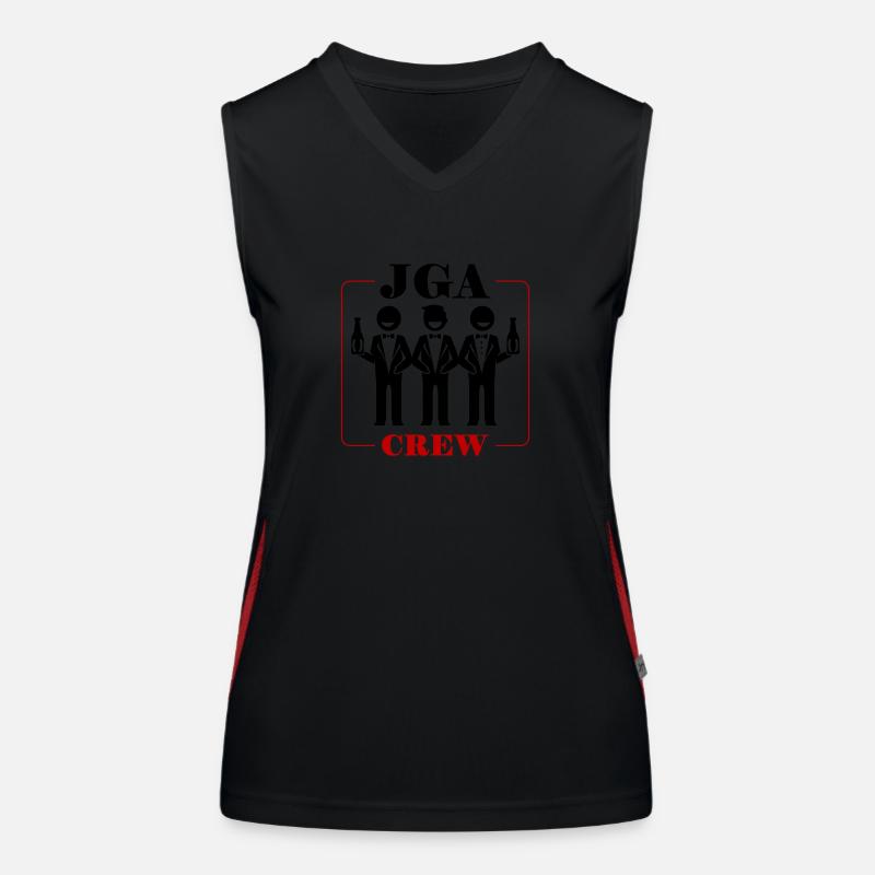 Bachelor Party Crew Women's Functional Contrast Tank Top