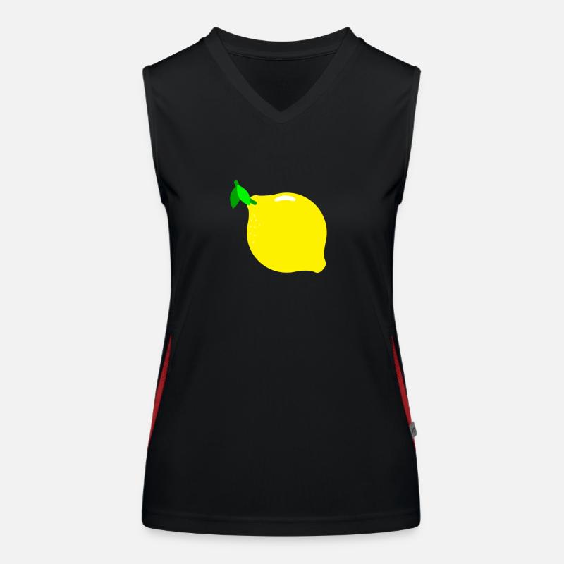 Citron citron Débardeur respirant contrasté Femme