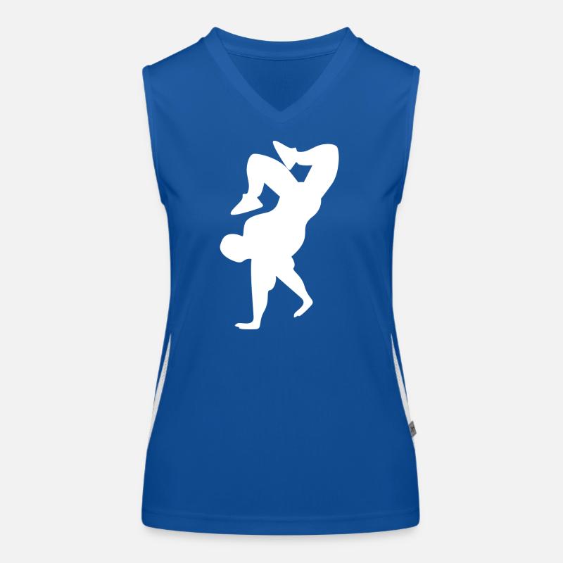 Breakdance Women's Functional Contrast Tank Top