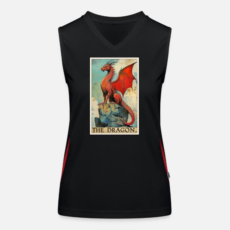 Dragon Dragon Women's Functional Contrast Tank Top