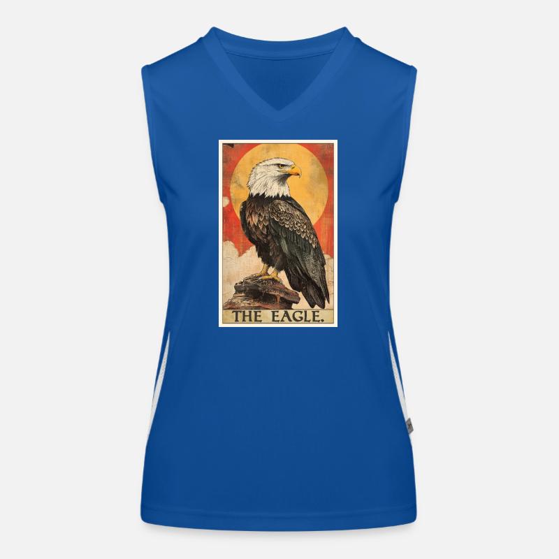 Adler Funktionelles Kontrast-Tank Top für Frauen
